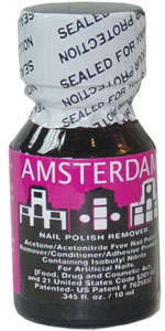 Amsterdam NAIL polish remover 10ml bottle