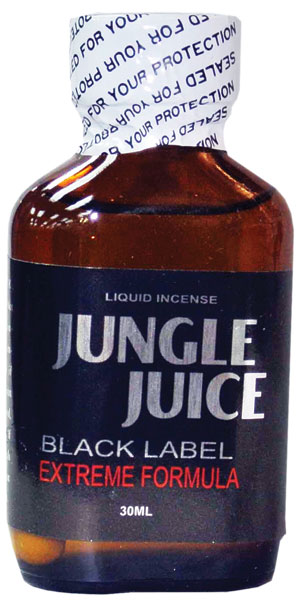 Jungle Juice Black  NAIL Polish Remover 30ml bottle