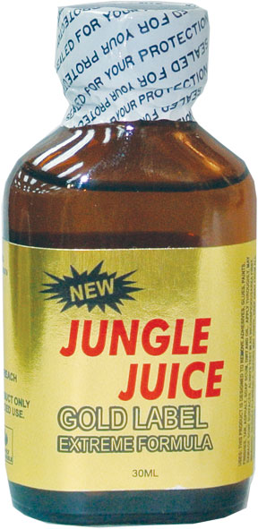 Jungle Juice GOLD Nail Polish Remover 30ml bottle
