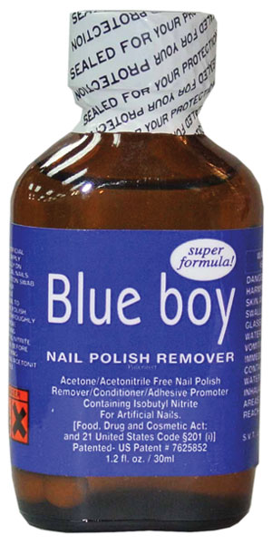 Blue Boy NAIL Polish Remover 30ml bottle