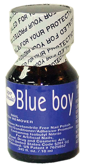Blue Boy NAIL POLISH Remover 10ml bottle