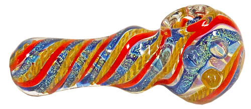 Quad Layered Pyrex Glass PIPE 4'' Extra Heavy