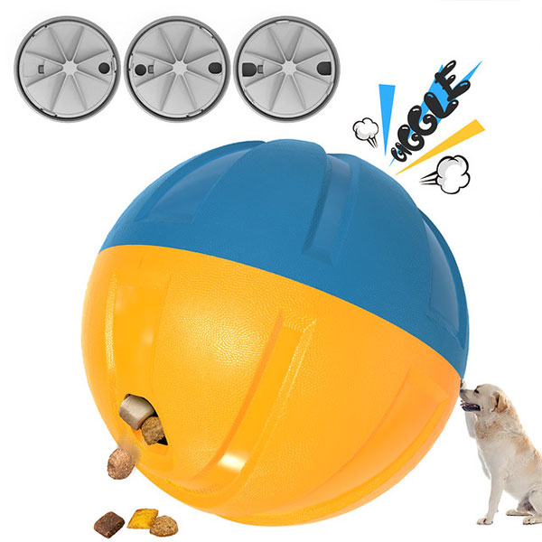 KADTC Dog BASKETBALL Puzzle Ball Blue and Orange