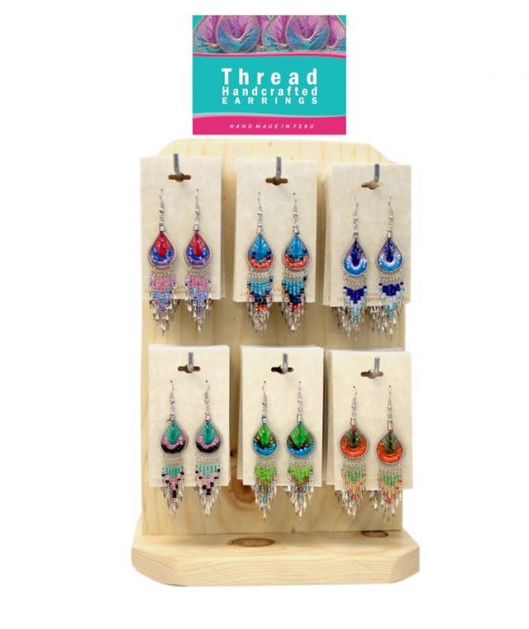 Tear drop small dangles with BEADS