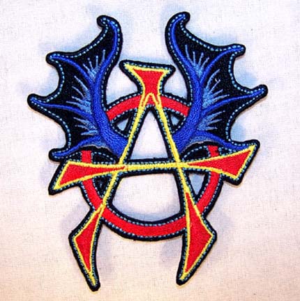 ANARCHY WITH WINGS PATCH