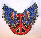 PEACE WITH WINGS PATCH