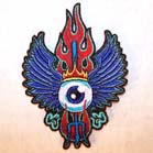 EYE SWORD WINGS 4 INCH PATCH - * CLOSEOUT $1 EA