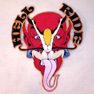 HELL RIDE JUMBO 9 INCH EMBROIDERED PATCH