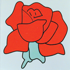 ROSE STICKER