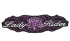 LADY RIDER ROSE PATCH