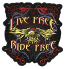 LIVE FREE RIDE FREE PATCH