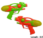 LG OUTER SPACE 8 1/2 INCH SQUIRT GUNS WITH TANK  -* CLOSEOUT $1