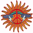 PEACE RAINBOW PATCH