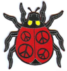 LADY BUG PEACE PATCH