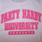 PARTY HARDY UNIVERSITY LADIES TANK TOP TEE SHIRT