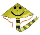 SMILE FACE KITES WITH STRING  -* CLOSEOUT NOW ONLY $1.50 EA