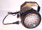 LARGE ROUND LED STROBE LIGHT - CLOSEOUT 12.50 EA