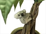 KOALA BEAR 2'' FUZZY HUGGER CLIP ON TOY