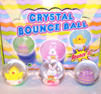 EASTER GLITTER WATER BOUNCE BALL