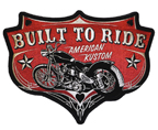 BUILT TO RIDE PATCH