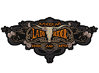 LADY RIDER BORN BREED PATCH