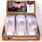 CLIP ON NOSE READERS GLASSES  * CLOSEOUT NOW 50 CENTS EA