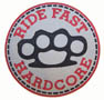 RIDE FAST KNUCKLES PATCH