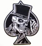 SKULL TOP HAT SPADE PATCH