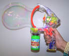 JUMBO BUBBLE MAKER GUN  -* CLOSEOUT NOW ONLY $3.50 EA