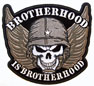 BROTHERHOOD SKULL PATCH