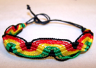 RASTA WOVEN CLOTH BRACELET