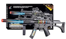 LIGHT UP FLASHING MP5 WITH SOUND & VIBRATING ACTION (sold by the