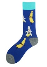 BANANA Unisex Crew SOCKS (sold by the pair)