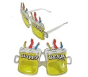 HAPPY BEER DAY PARTY GLASSES *- CLOSEOUT $ 1 EA