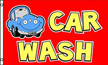 RED CAR WASH FLAG