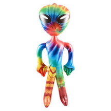 63'' LARGE  COLOR ALIEN INFLATE INFLATABLE TOY * pick color*