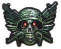 GAS MASK PISTOLS 5 INCH PATCH