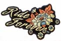RIDE FOREVER FLOWERS PATCH