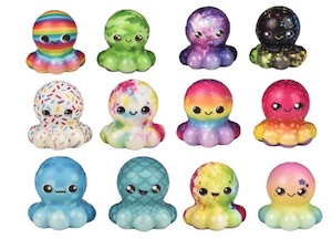 2'' Squish Octopus Assortment TOY ( sold by the DOZEN)