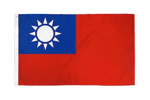 TAIWAN 2X3 FLAG (Sold by the piece)