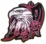 EAGLE HEAD ROSES PATCH