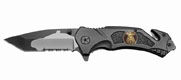 POLICE W CAR FOLDING LOCK BLADE KNIFE