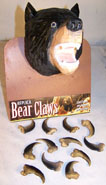 BLACK BEAR REPLICA CLAWS
