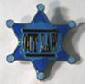 OUT LAW BADGE HAT/ JACKET PIN