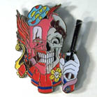 CLOWN SKULL HAT / JACKET PIN'S