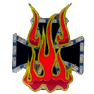 IRON CROSS FLAMES HAT/ JACKET PIN