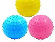 5 INCH ASST COLOR KNOBBY BALL