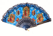 GUADALUPE LACE HAND FAN