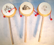 WOODEN CHINESE DRUMS