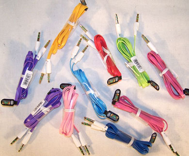 HANDS FREE AUX CABLE PHONE ACCESSORIES
